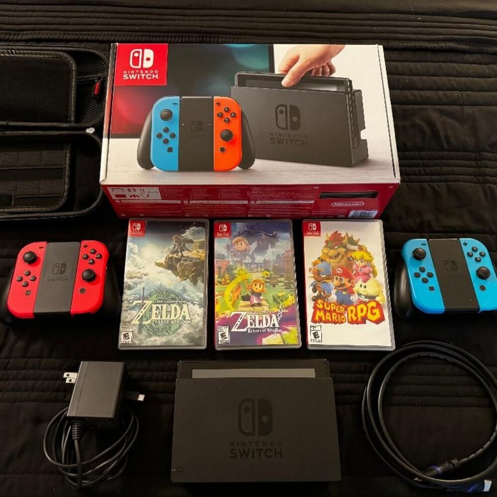 Nintendo Switch Bundle - Excellent Condition